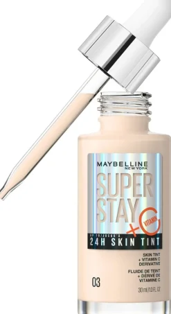 Maybelline New York Superstay 24H Skin Tint 3 meikkivoide 30ml
