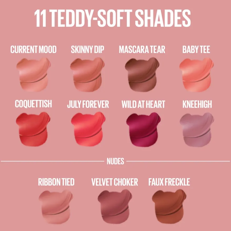 Maybelline New York Superstay Teddy Tint 15 Skinny Dip huulipuna 5ml