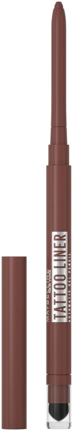 Maybelline New York Tattoo Liner Automatic Gel pencil 20 Pitch Black silmänrajauskynä 0,28 g