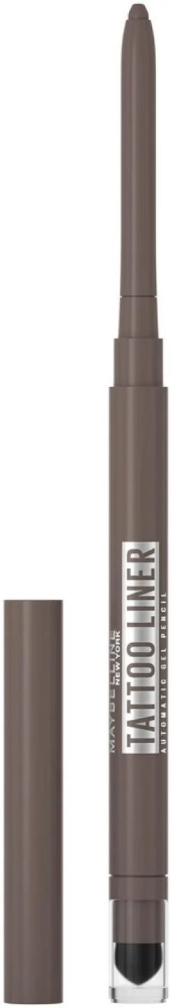 Maybelline New York Tattoo Liner Automatic Gel pencil 20 Pitch Black silmänrajauskynä 0,28 g