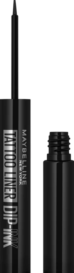 Maybelline New York Tattoo Liner Dip-Ink Nestemäinen Silmänrajausväri 100 Black Track 3,5 ml