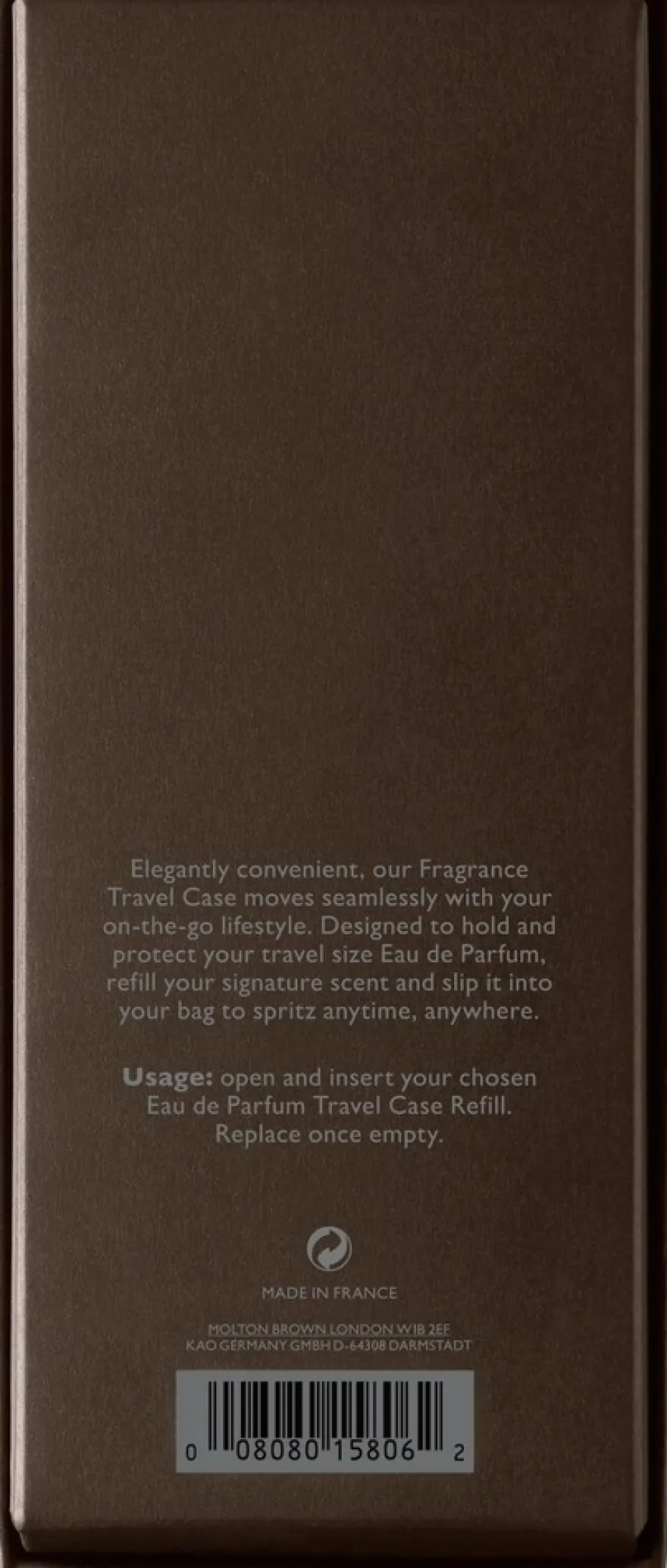 MB Fragrance Travel Case