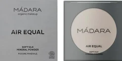 MÁDARA Air Equal Soft Silk Mineraalipuuteri 0 Translucent, 9 g