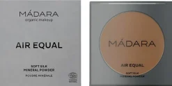 MÁDARA Air Equal Soft Silk Mineraalipuuteri 0 Translucent, 9 g
