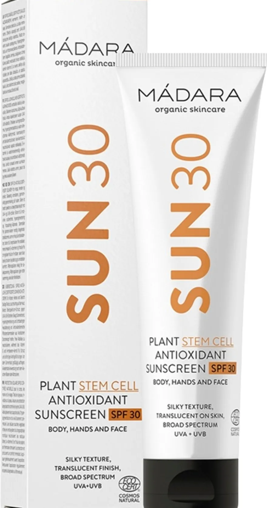 MÁDARA Aurinkovoide vartalolle SPF30 100ml