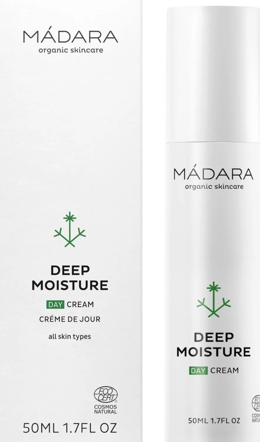 MÁDARA Deep Moisture Day Cream 50 ml