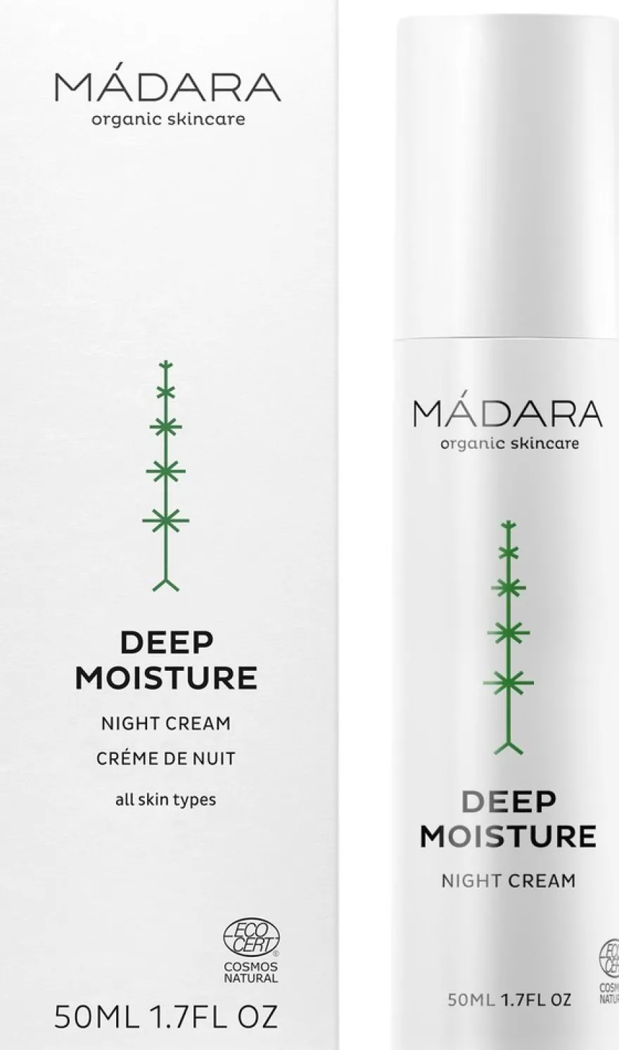 MÁDARA Deep Moisture Night Cream 50 ml