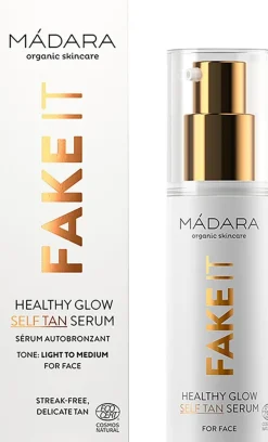 MÁDARA FAKE IT itseruskettava kasvoseerumi 30ml