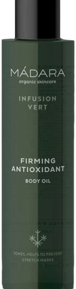 MÁDARA Infusion Vert kiinteyttävä vartaloöljy 200ml