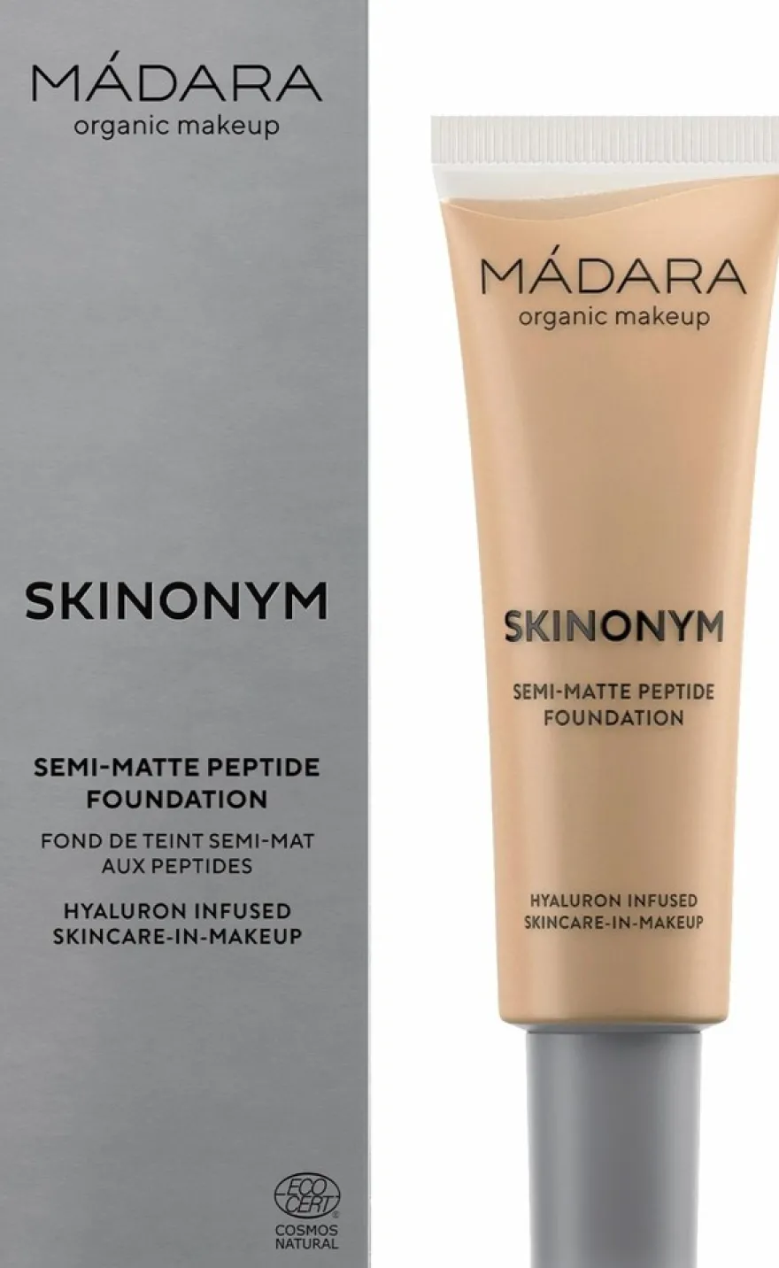 MÁDARA SKINONYM Puolimatta Peptidimeikkivoide 30ml