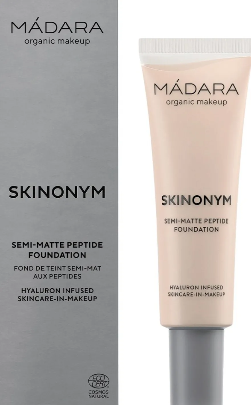 MÁDARA SKINONYM Puolimatta Peptidimeikkivoide 30ml
