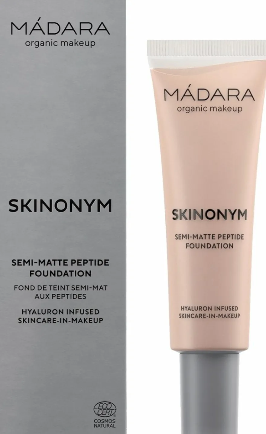 MÁDARA SKINONYM Puolimatta Peptidimeikkivoide 30ml