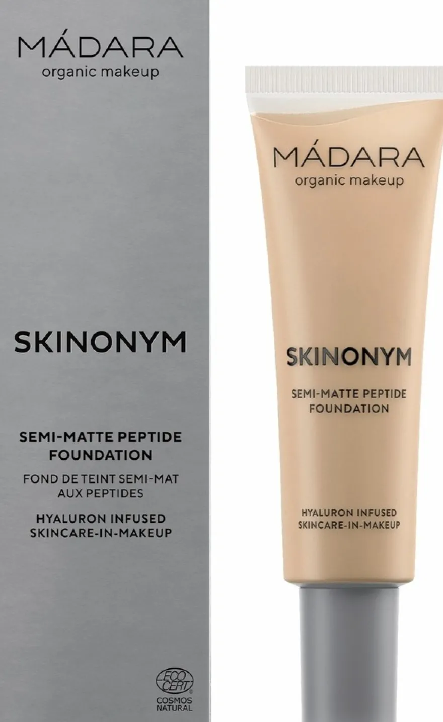 MÁDARA SKINONYM Puolimatta Peptidimeikkivoide 30ml