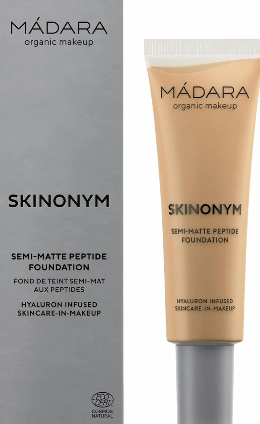 MÁDARA SKINONYM Puolimatta Peptidimeikkivoide 30ml