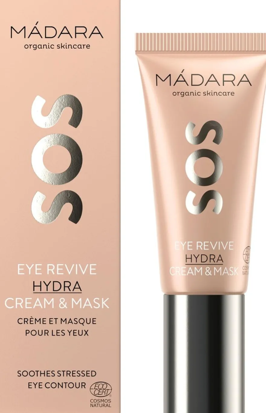 MÁDARA SOS EYE REVIVE HYDRA silmänympärysvoide & naamio 20ml