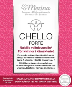 Mezina Chello Forte 120 tabl. - ravintolisä - kasviuute-vitamiinitabletti