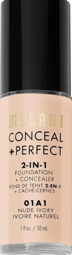 Milani Cosmetics Conceal + Perfect 2-in-1 meikkivoide 30 ml