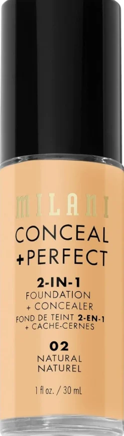 Milani Cosmetics Conceal + Perfect 2-in-1 meikkivoide 30 ml
