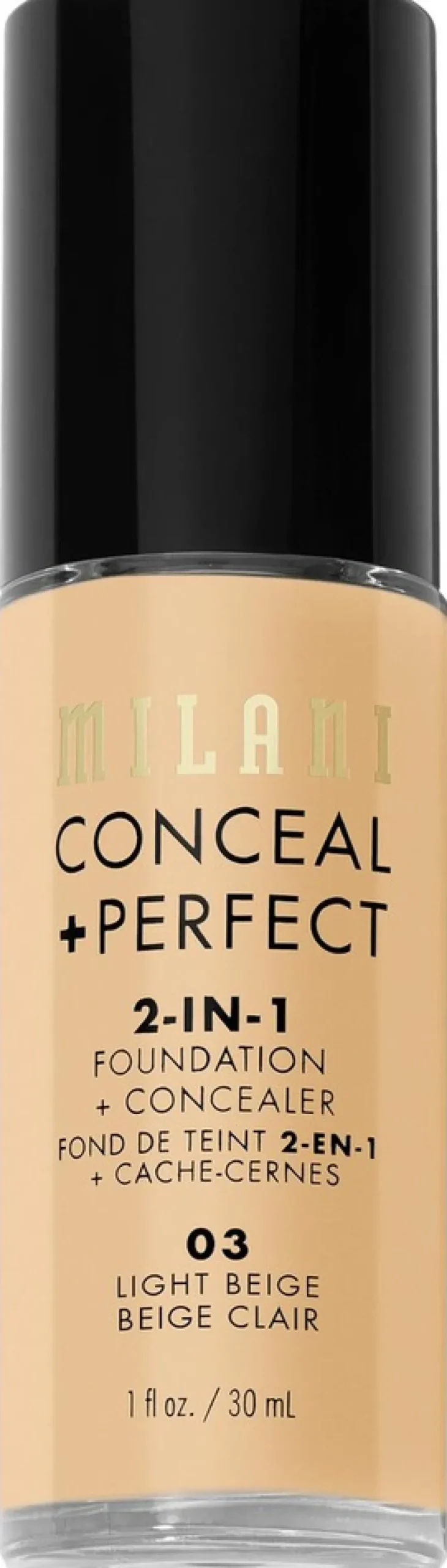 Milani Cosmetics Conceal + Perfect 2-in-1 meikkivoide 30 ml
