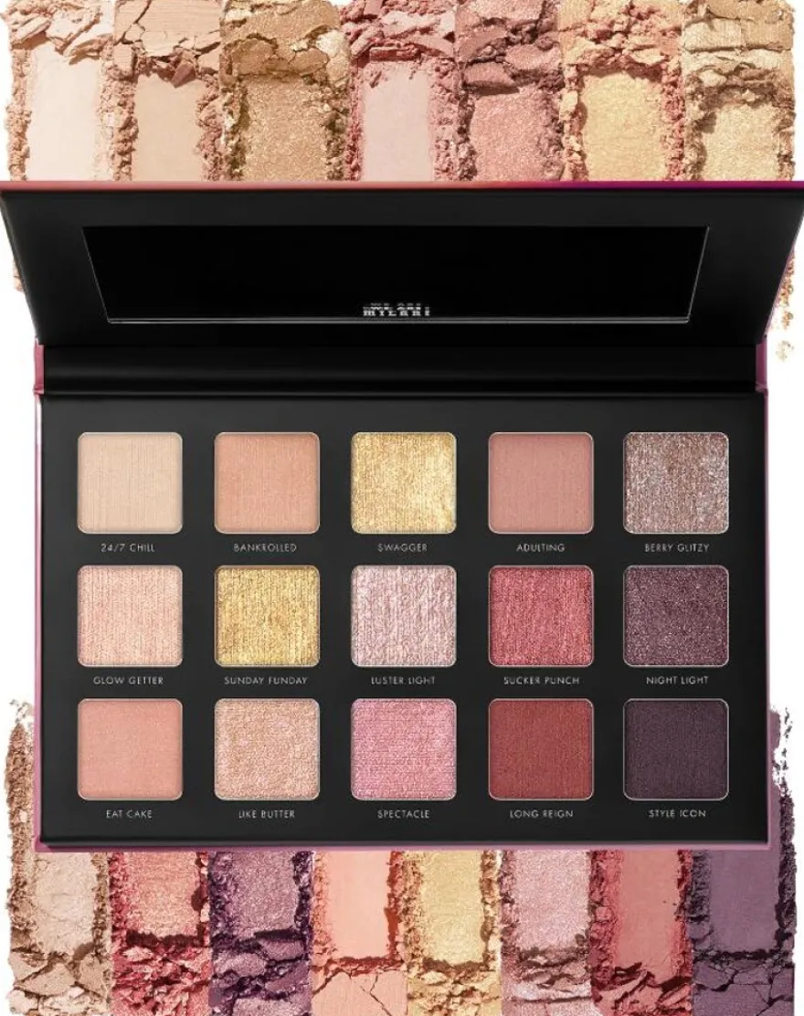 Milani Cosmetics Gilded Luster Light Palette luomiväripaletti 9,6 g