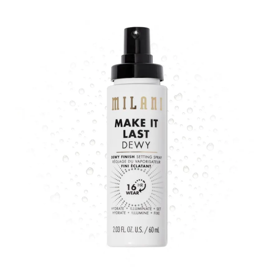 Milani Cosmetics Setting Spray Dewy Finish meikinkiinnityssuihke 60 ml