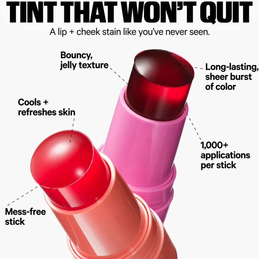 MILK Makeup Cooling Water Jelly Tint Stick poski- ja huulipuna 5 g