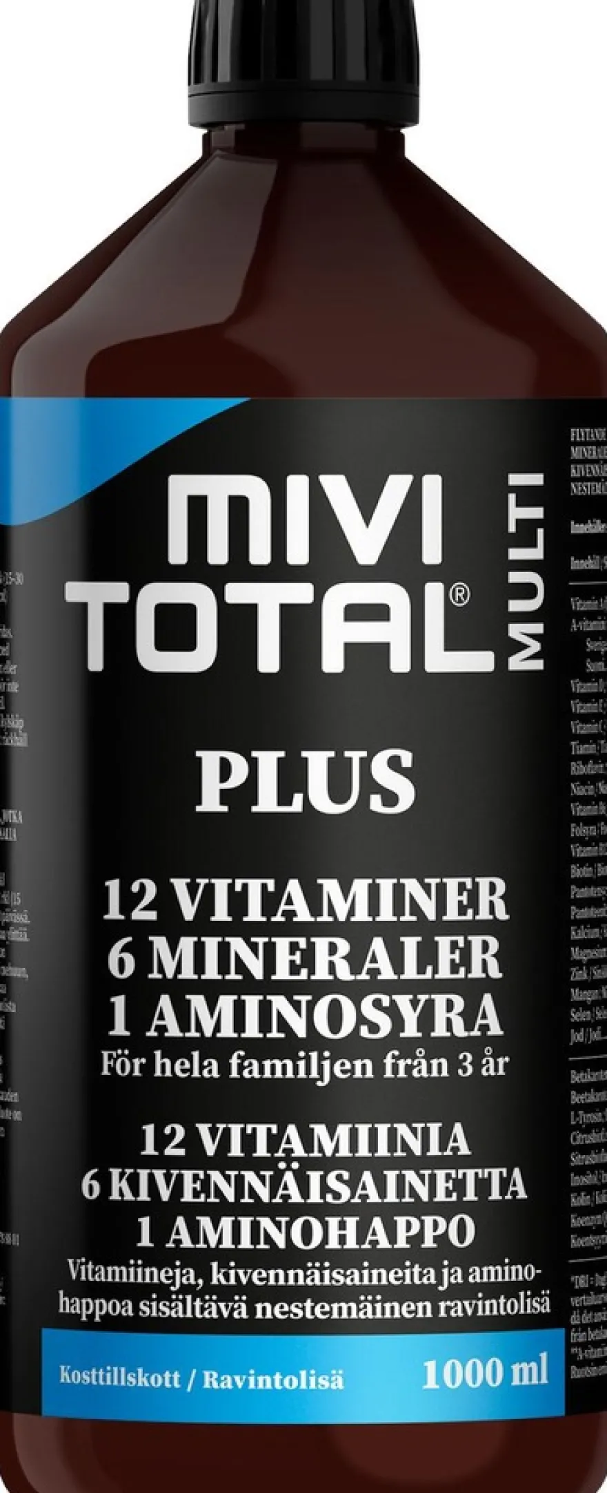 Mivitotal Plus vitamiini-kivennäisainevalmiste 1000ml
