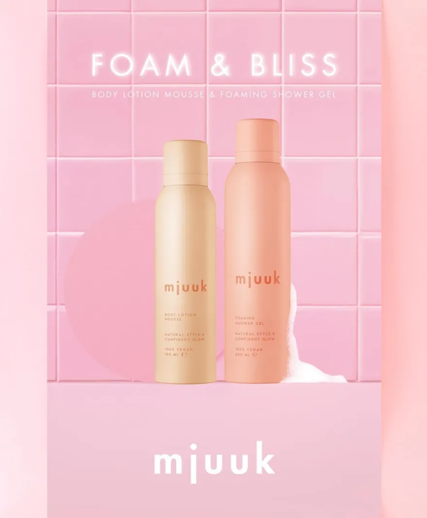 Mjuuk Foam & Bliss setti