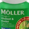 Möller Omega-3 Lihakset & nivelet Omega-3-rasvahappo-inkivääri-vitamiini-kivennäisainekapseli ravintolisä 81g/60kaps
