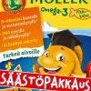 Möller Omega-3 Pikkukalat säästöpakkaus hedelmänmakuinen pehmeä pureskeltava 72kpl