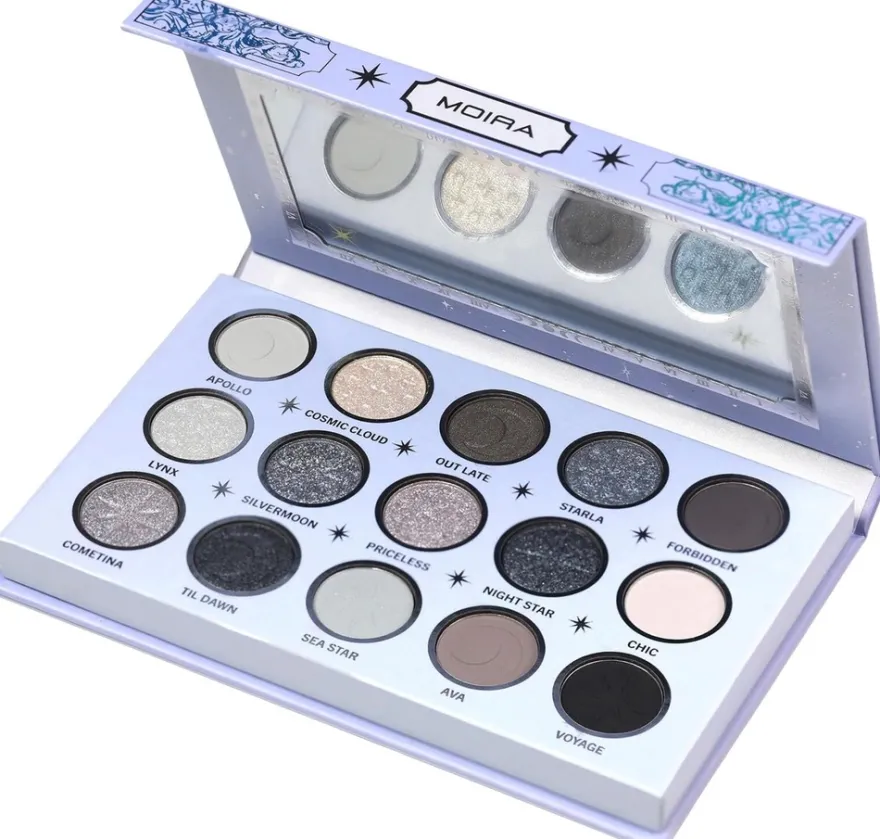 MOIRA Celestial Chic Eyeshadow Palette -luomiväripaletti