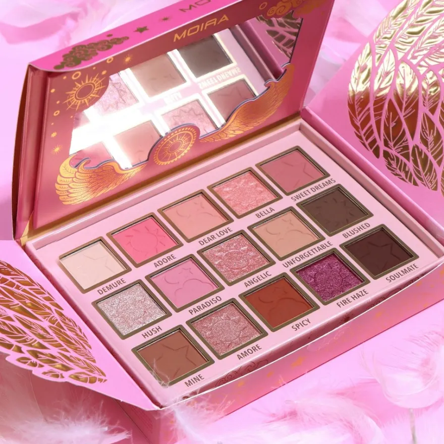 MOIRA Celestial Love Pressed Pigment Palette luomiväripaletti