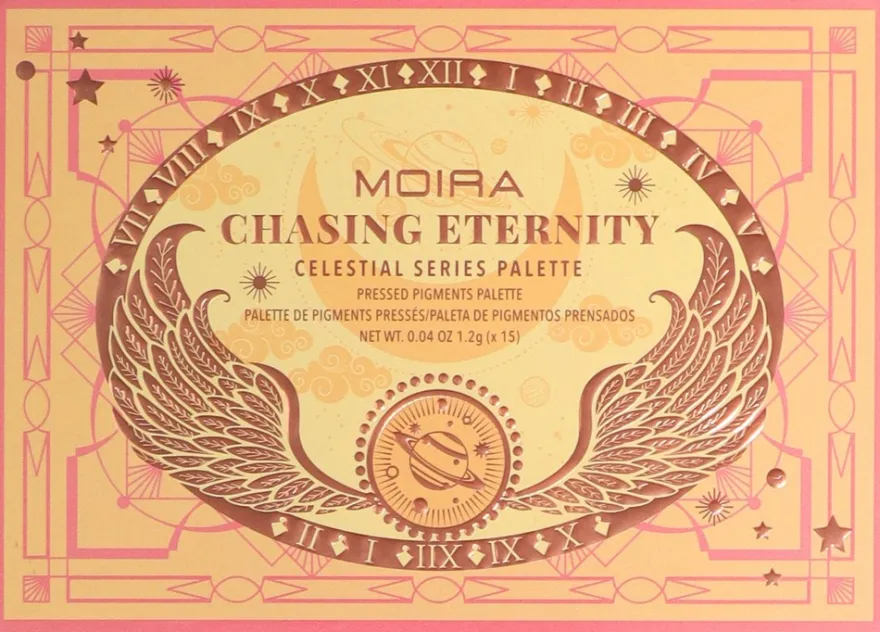 MOIRA Chasing Eternity Pressed Pigment Palette luomiväripaletti