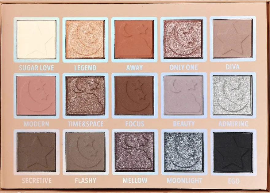 MOIRA Endless Moonlight Pressed Pigment Palette luomiväripaletti