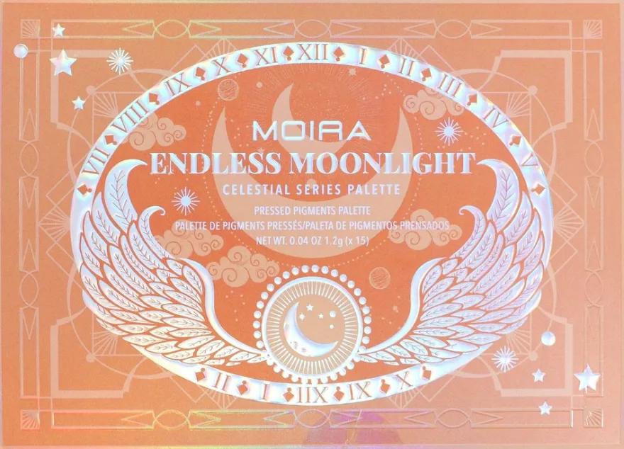 MOIRA Endless Moonlight Pressed Pigment Palette luomiväripaletti