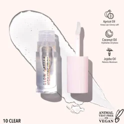 MOIRA Glow Getter Hydrating Oil Bubble Pink huuliöljy 4,6ml