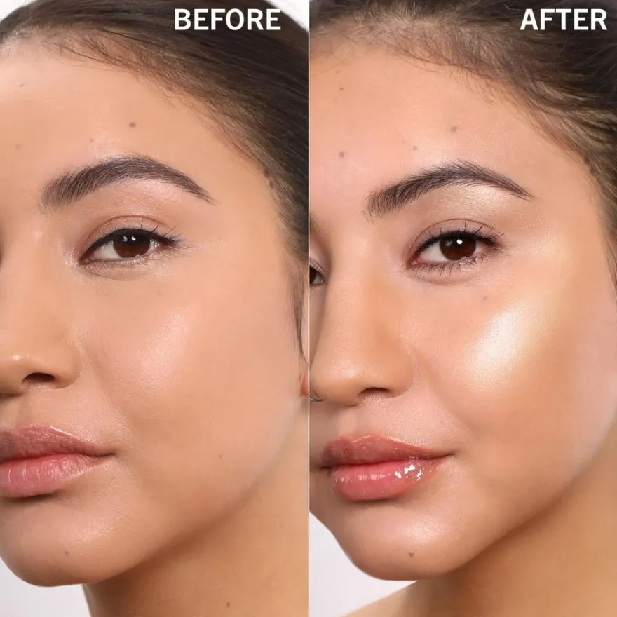 MOIRA Glow Show Liquid Highlighter 002 Golden Blend nestemäinen korostusväri 4,3g