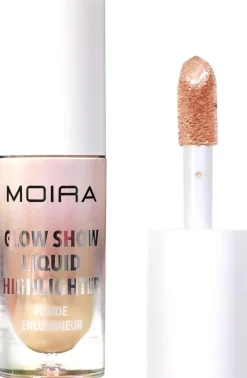MOIRA Glow Show Liquid Highlighter 002 Golden Blend nestemäinen korostusväri 4,3g