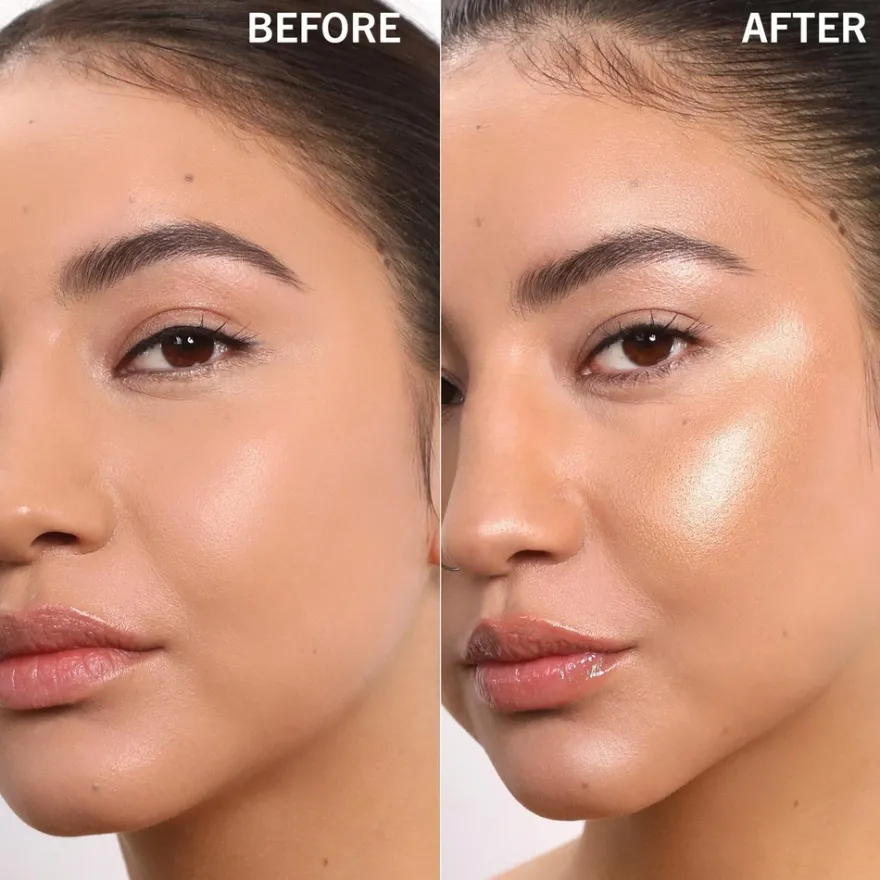 MOIRA Glow Show Liquid Highlighter 002 Golden Blend nestemäinen korostusväri 4,3g