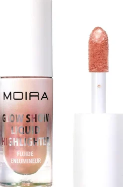 MOIRA Glow Show Liquid Highlighter 002 Golden Blend nestemäinen korostusväri 4,3g
