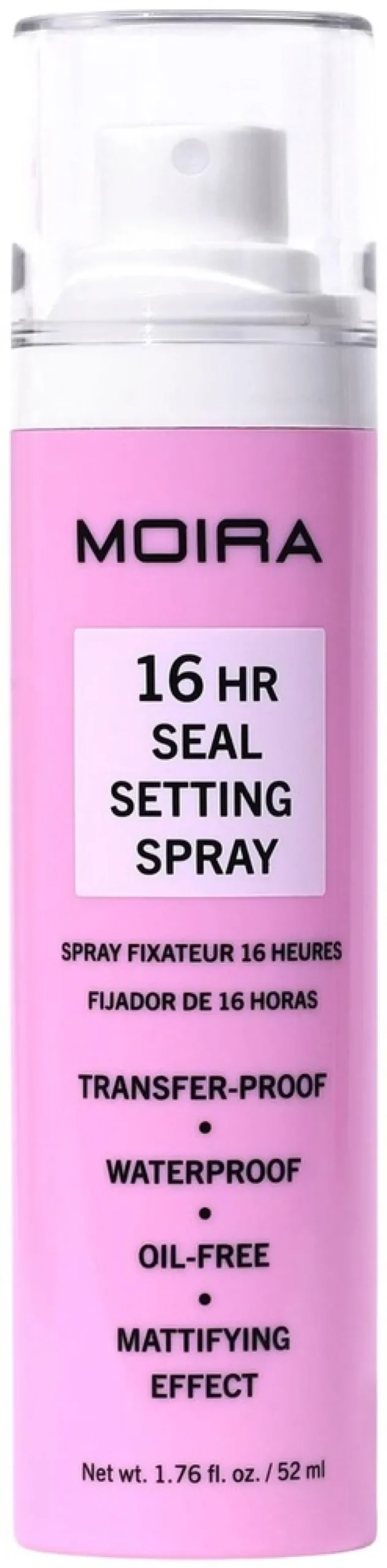 MOIRA 16 HR Seal Setting Spray -meikinkiinnityssuihke 52ml