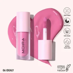 MOIRA Love Steady Liquid Blush nestemäinen poskipuna 4,8 g