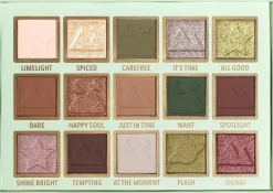 MOIRA Time to Shine Pressed Pigment Palette luomiväripaletti