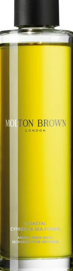 Molton Brown Coastal Cypress & Sea Fennel Aroma Reeds Refill tuoksutikkujen täyttöpakkaus 150 ml