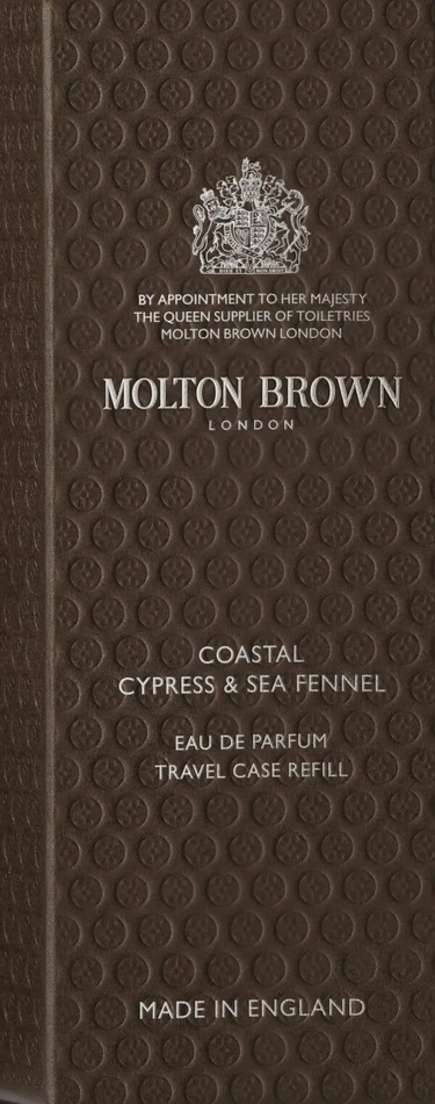 Molton Brown Coastal Cypress & Sea Fennel EdP Travel Case Refill täyttöpakkaus 7,5 ml