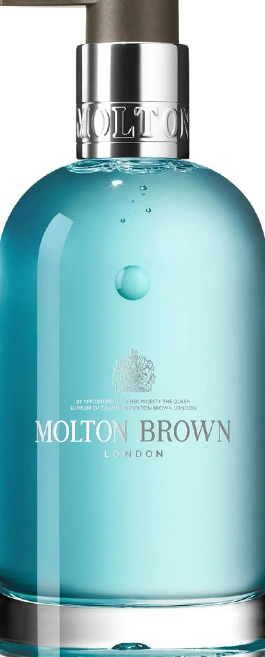 Molton Brown Coastal Cypress & Sea Fennel Fine Liquid käsisaippua lasipullossa 200 ml