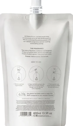 Molton Brown Coastal Cypress & Sea Fennel Bath & Shower Gel Refill suihkugeelin täyttöpakkaus 400 ml