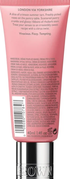 Molton Brown Delicious Rhubarb & Rose Hand Cream käsivoide 40 ml