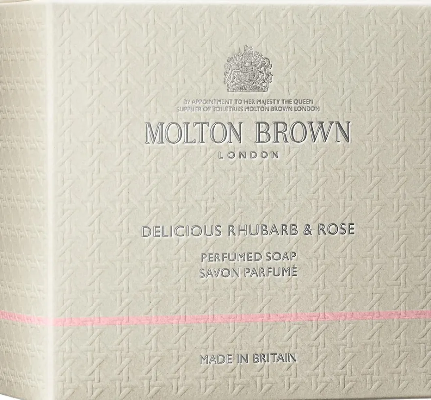 Molton Brown Delicious Rhubarb & Rose Perfumed Soap tuoksusaippua 150g