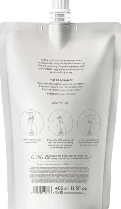 Molton Brown Delicious Rhubarb & Rose Hand Wash Refill käsisaippuan täyttöpakkaus 400 ml